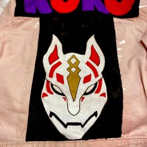 Customized Fortnite Jean Jacket, all sizes .